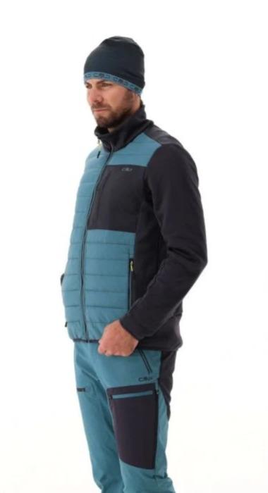 Miniatura Chaqueta Hombre Unlimitech Hybrid Padded - Color: Nilo