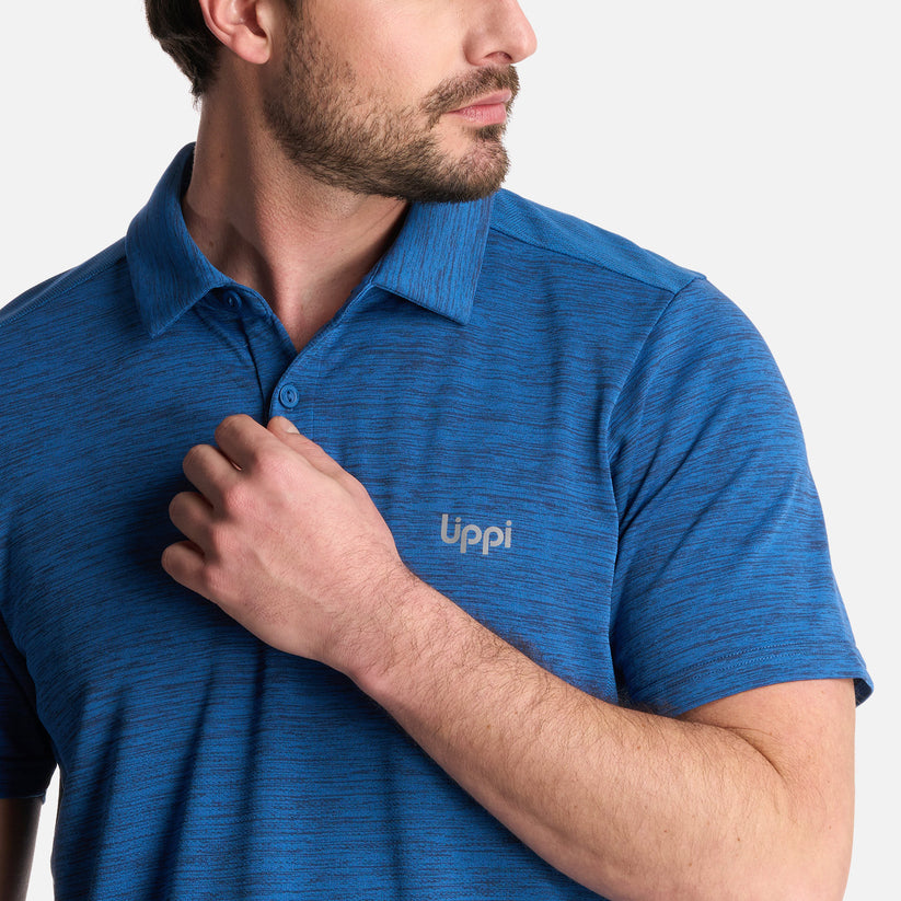 Polera Hombre B-Classic Seamless Polo - Color: Azul