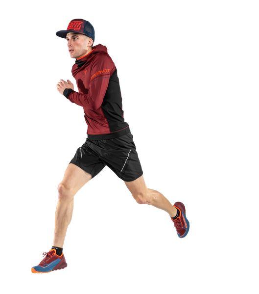 Miniatura Polera Manga Larga Hombre Alpine - Color: Bordo/Negro