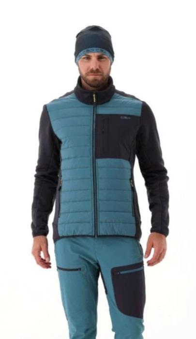 Miniatura Chaqueta Hombre Unlimitech Hybrid Padded - Color: Nilo
