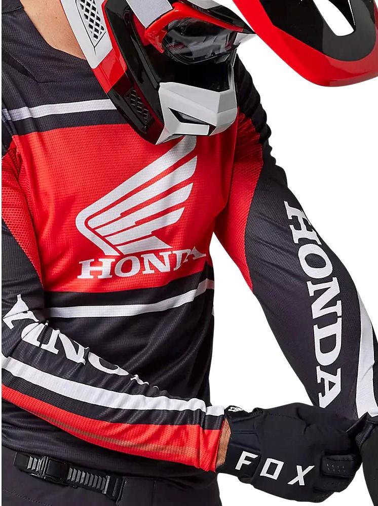Miniatura Polera Moto Flexair Honda Hombre - Color: Rojo
