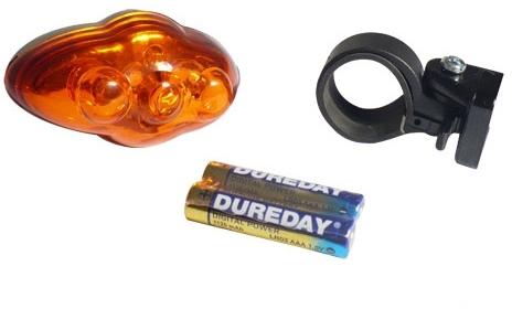 Luz Led Trasera Flasher Roja  -