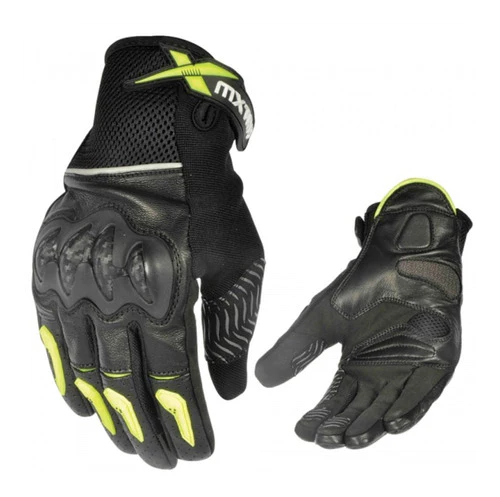 Guantes Moto Calle  Free Ride - Color: Negro-Fluor