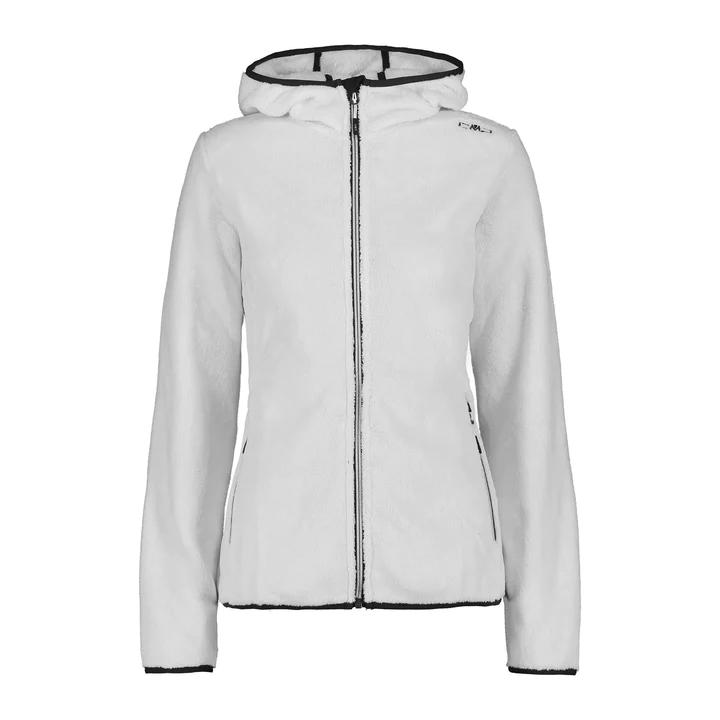 Miniatura Chaqueta Polar Mujer Fix Hood-38P1546 - Color: B.Gesso-Antracite