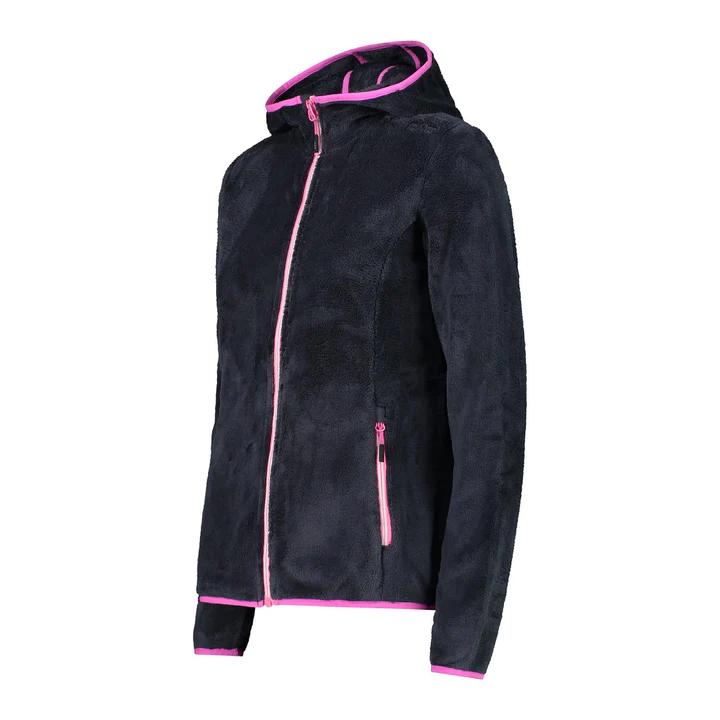 Miniatura Chaqueta Polar Mujer Fix Hood-38P1546 - Color: Titanio