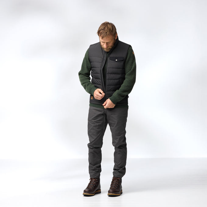 Miniatura Chaqueta Hombre Greenland Down Liner Vest - Color: Black