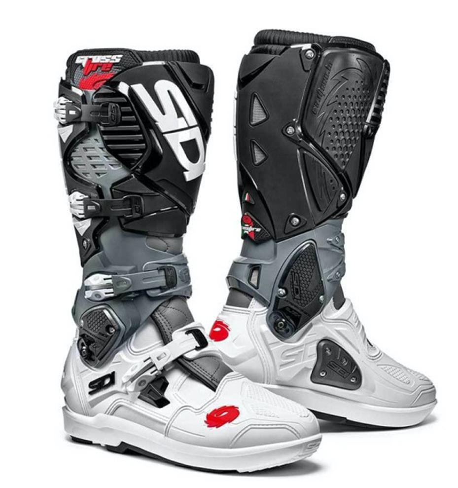 Bota De Moto Crossfire 3 W Srs  - Color: Blanco