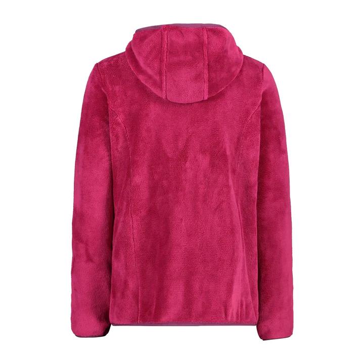 Chaqueta Polar Mujer Fix Hood-38P1546 - Color: Sangria