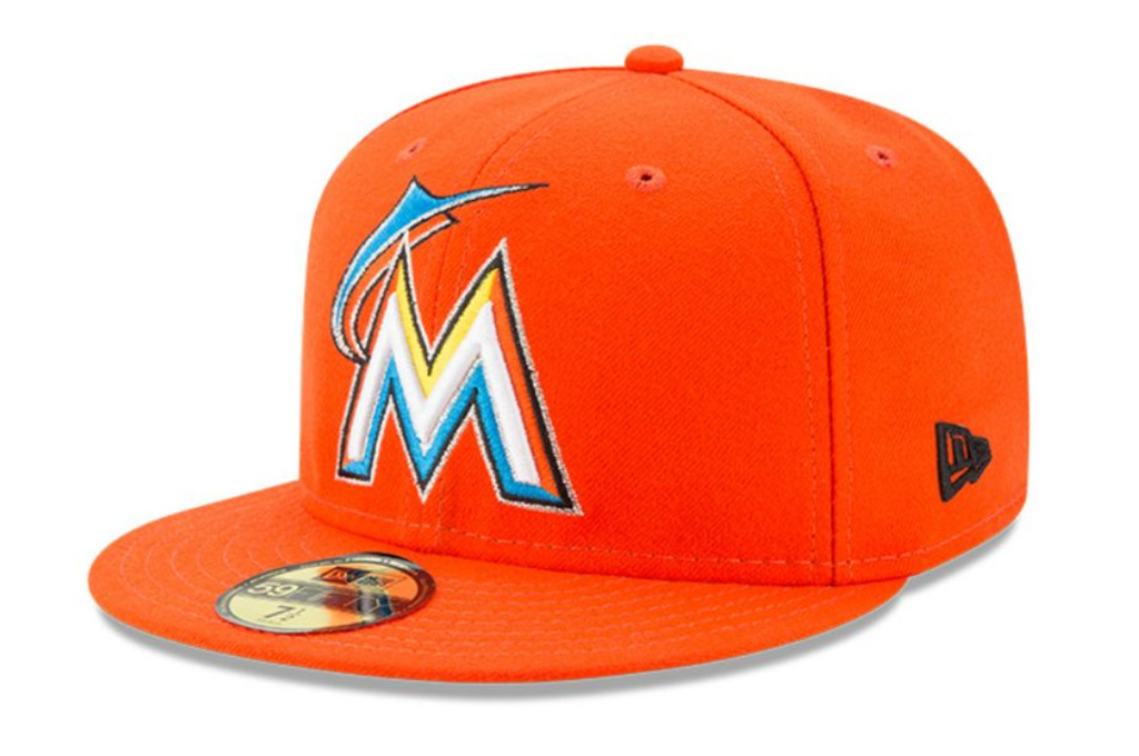 Miniatura Jockey Miami Marlins 59 Fifty - Color: Naranjo