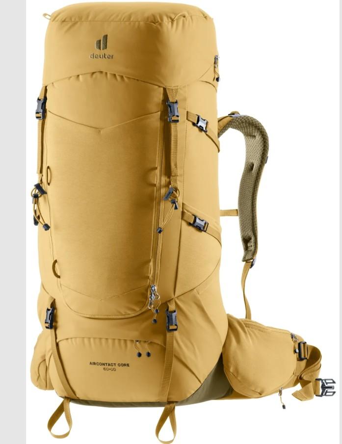 Miniatura Mochila Aircontact Core 60 + 10 - Color: Mostaza