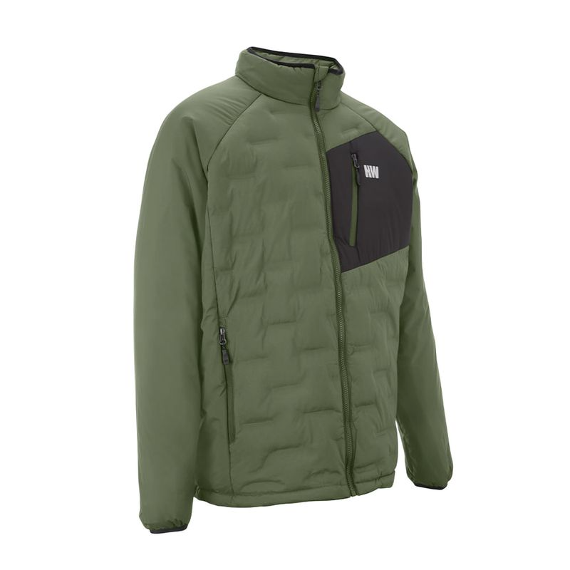 Parka Insulada Explorer sin Gorro - Color: Verde Oliva