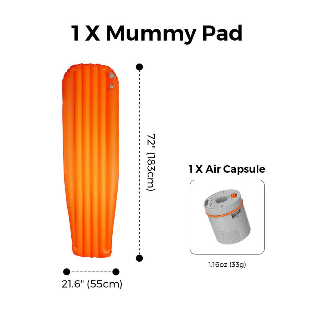 Colchoneta Inflable Tiny Sleeping Pad R05 AVS Mummy