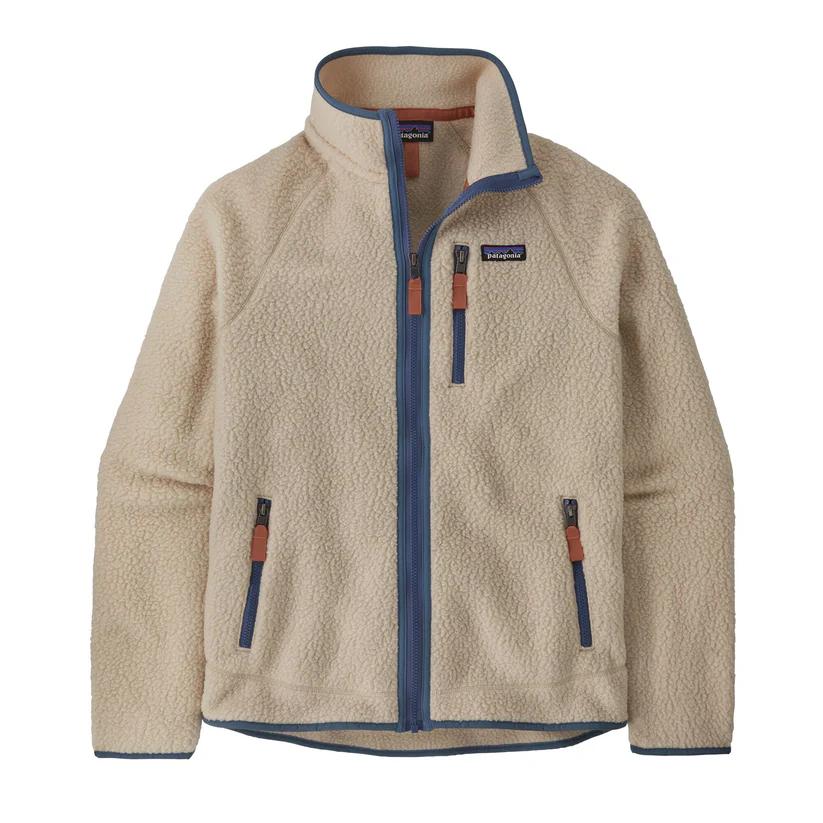 Polar Hombre Retro Pile Jacket - Color: Natural