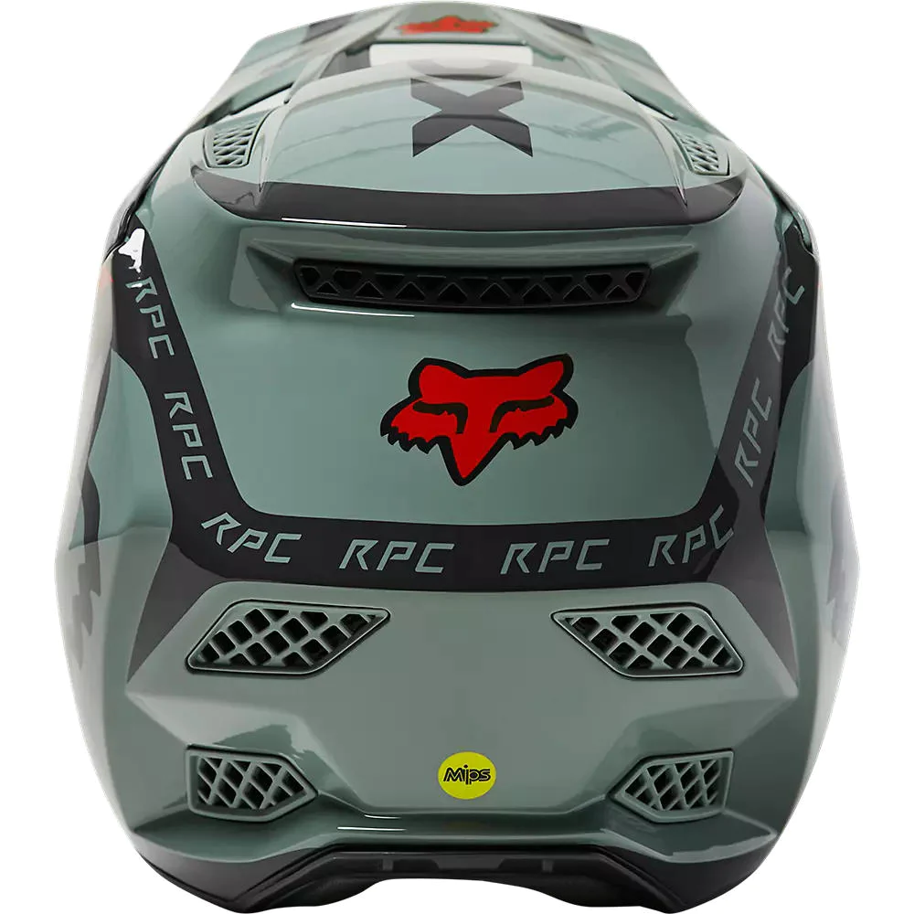 Casco Bicicleta Rampage Pro Carbon Mips Dvide  - Color: Verde