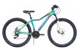 Bicicleta Calandria Mtb Aluminio 21V. Disco Mecanico Dama -