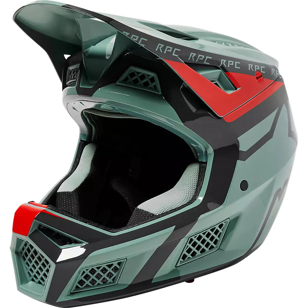 Miniatura Casco Bicicleta Rampage Pro Carbon Mips Dvide  - Color: Verde