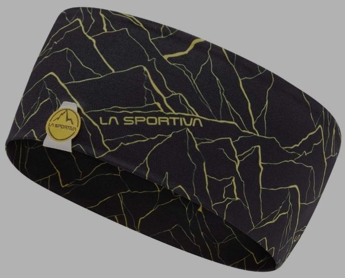 Mountain Headband - Color: Black/Yellow