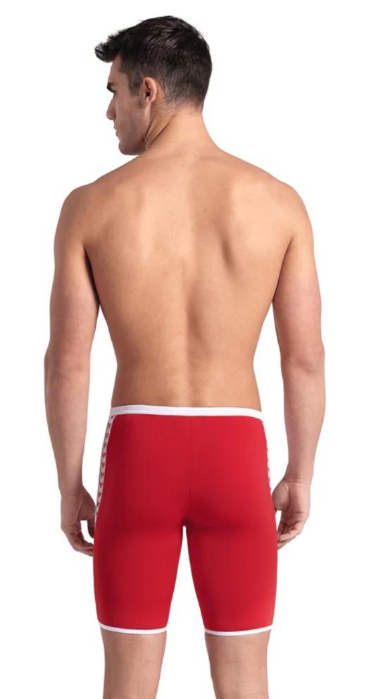 Traje De Baño Jammer Performance Icons Solid  - Color: Rojo