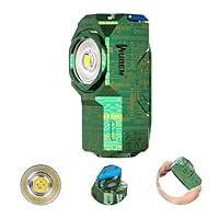 Miniatura Linterna Compacta Nichia LED de Titanio TC4 - Color: Verde