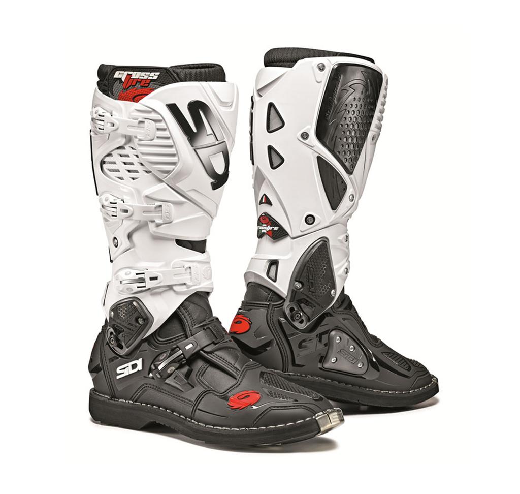 Bota De Moto Crossfire 3 - Color: Rojo