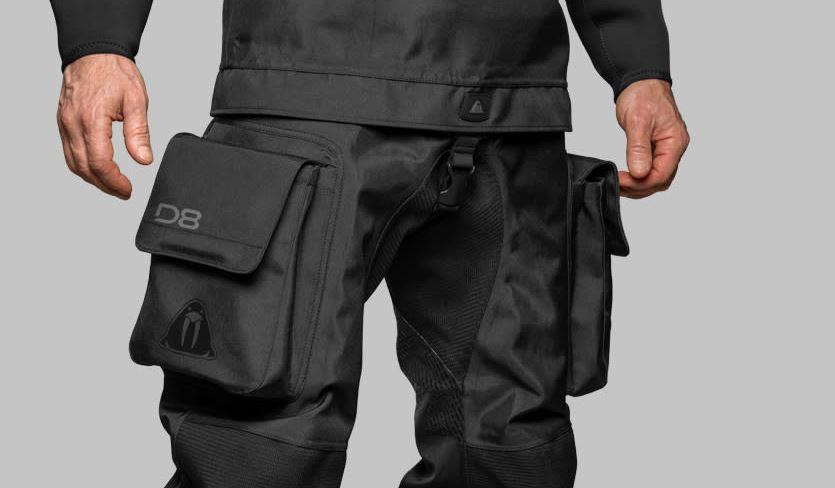 D8 Origo Drysuit - Color: Negro