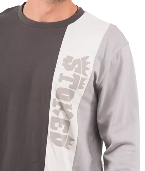 Miniatura Polera City Style Hombre Tricolor Ml - Color: Negro