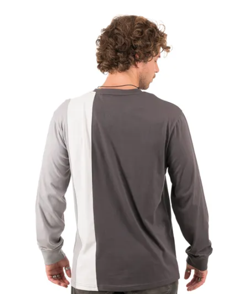 Miniatura Polera City Style Hombre Tricolor Ml - Color: Negro
