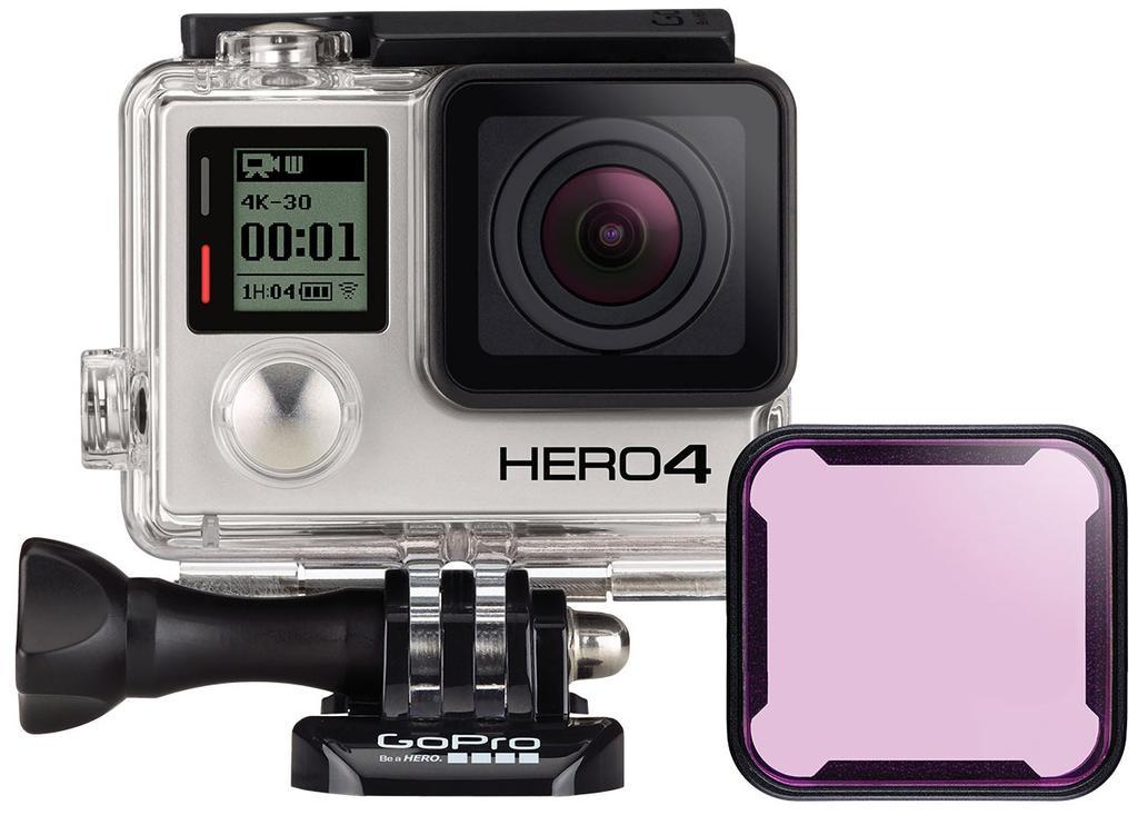 Filtro Magenta Carcasa Buceo HERO4 -