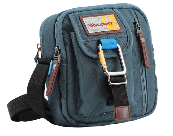 Miniatura Bolso Cruzado Urbano ICON Discovery RPET 1,9L - Color: Steel Blue