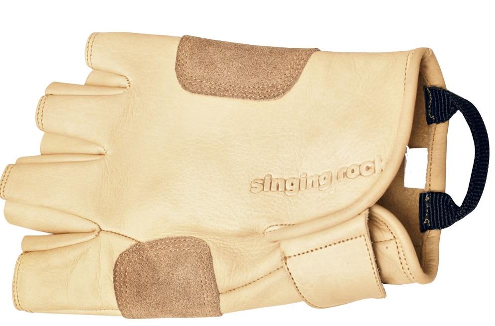 Guantes Grippy 3/4 - Color: Beige