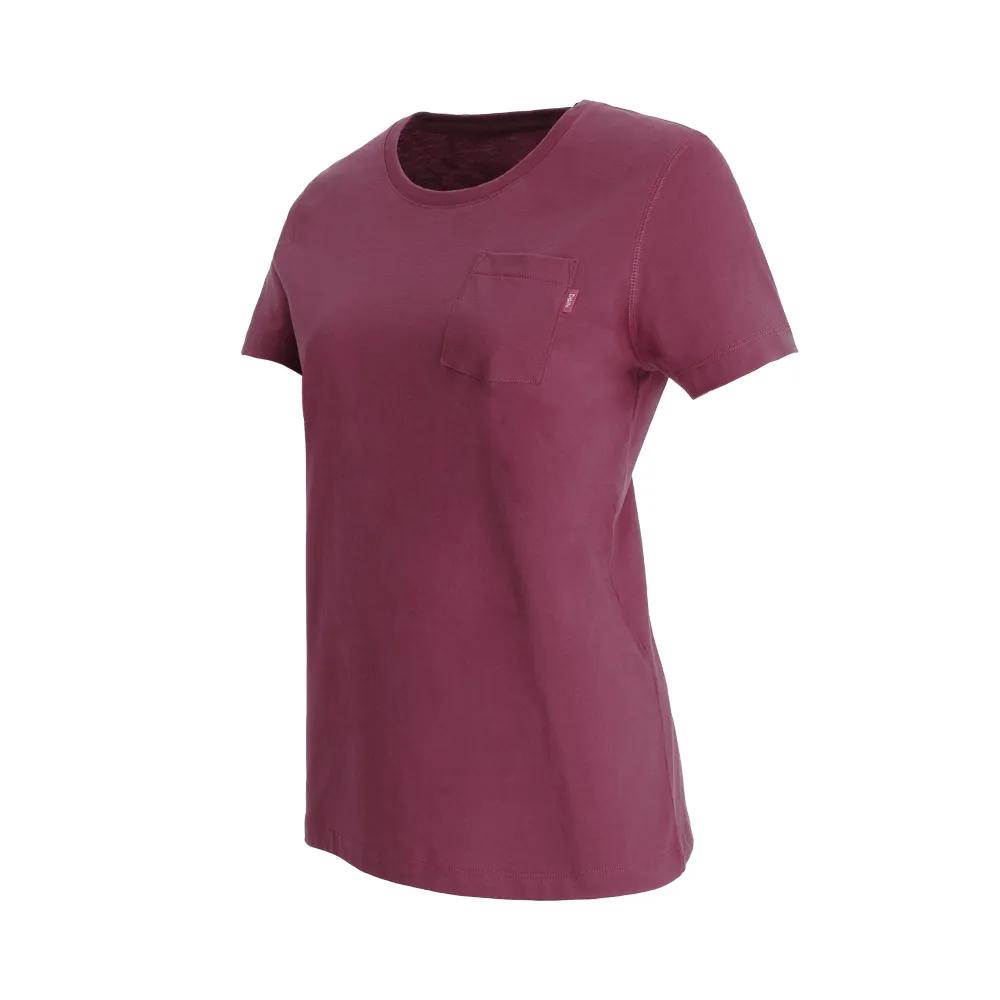 Polera Manga Corta Pocket Mujer -