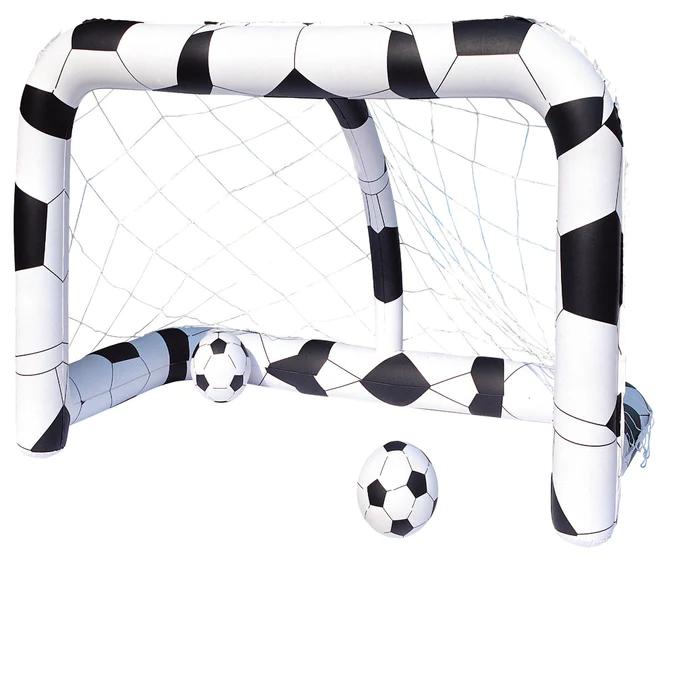 Arco de Futbol Inflable con 2 pelotas 213x122 cm -