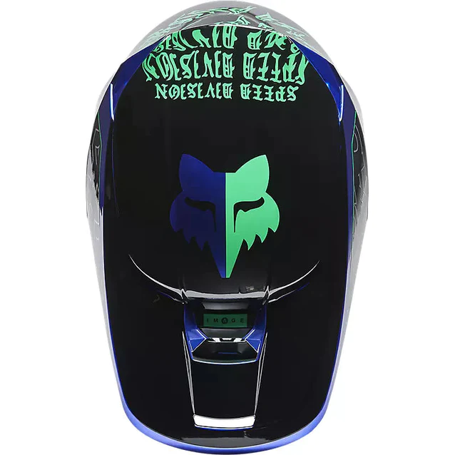Casco Moto V1 Peril 2022 - Color: Azul