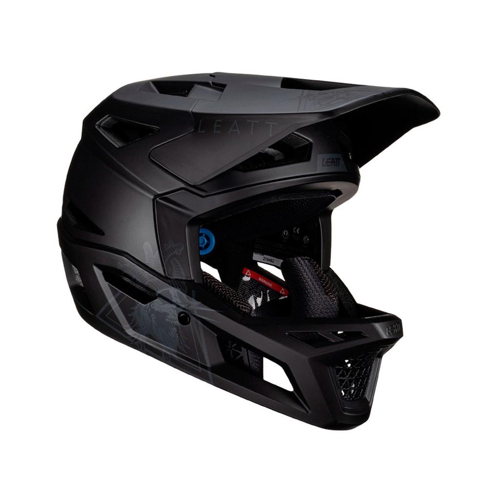 Miniatura Casco Ciclismo Mtb Gravity 4.0 V23 - Color: Negro-Blanco