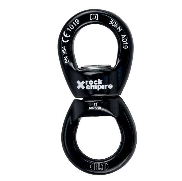 Destorcedor – Eslabón Giratorio Swivel  - Color: Negro