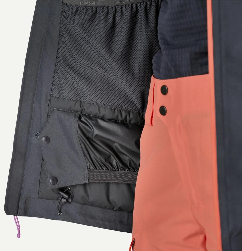 Miniatura Impermeable Mujer Insulated Powder Town - Color: Azul