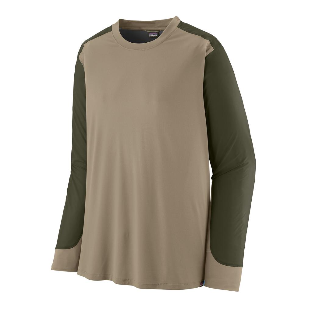 Polera Manga Larga Hombre Dirt Craft  - Color: Verde