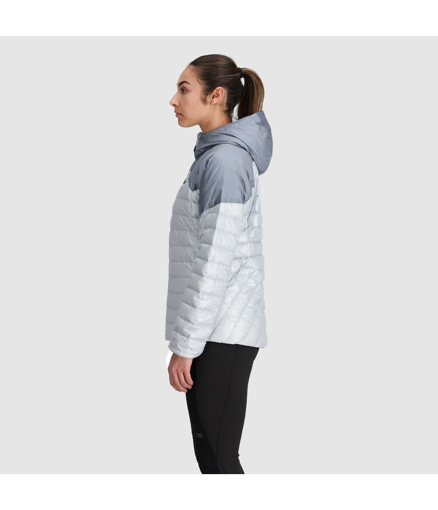 Miniatura Chaqueta Helium Down Hoodie Mujer - Color: Titanium/Slate