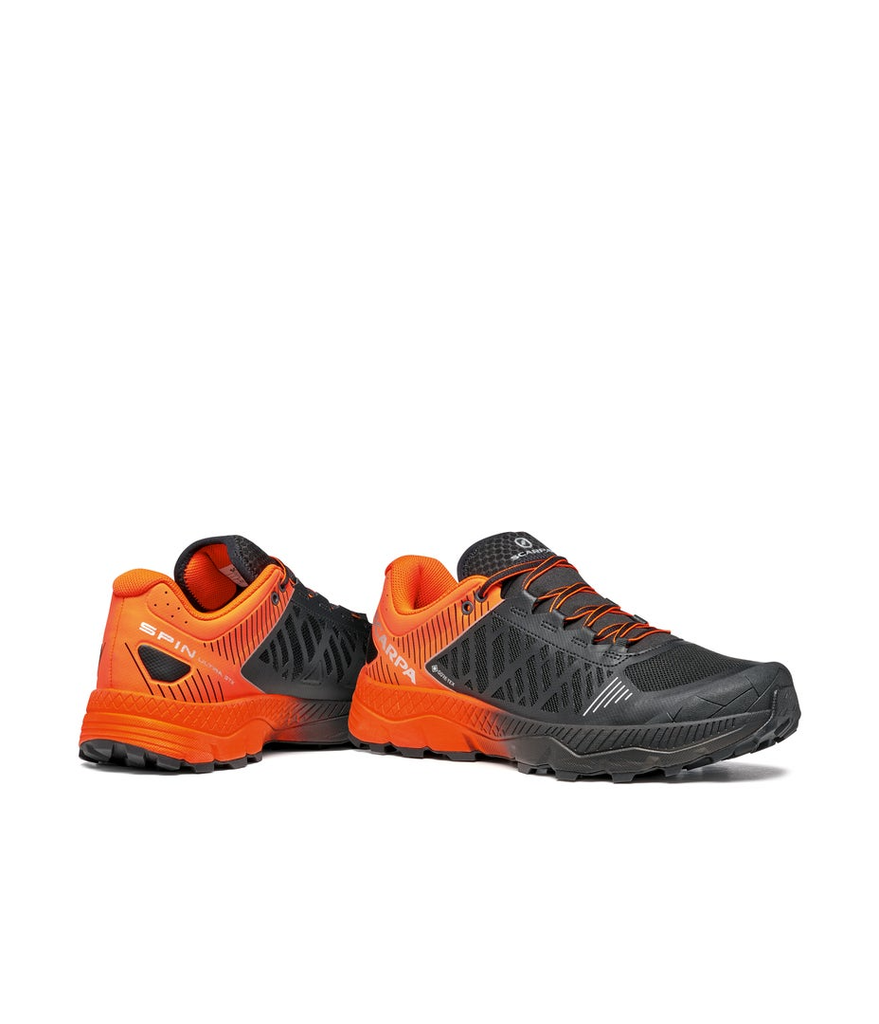 Miniatura Zapatilla Hombre Spin Ultra Gtx - Color: Orange Fluo - Black