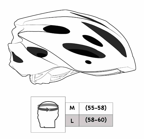 Miniatura Casco Sport Calaita + U-Lock Corto Con Soporte -