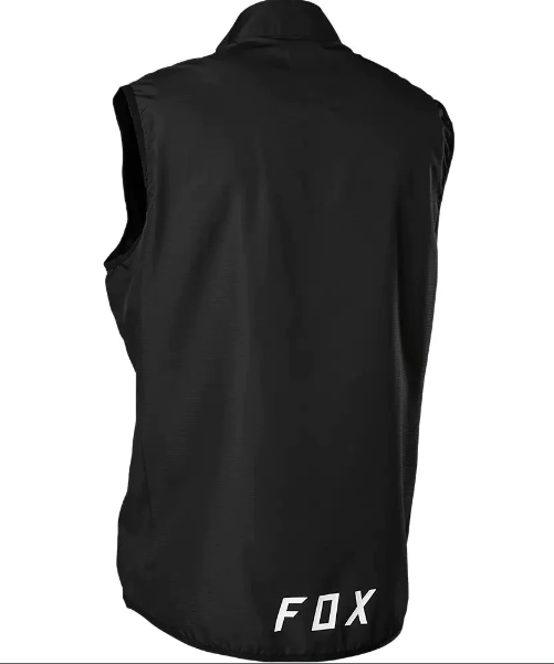 Chaqueta Cortavientos Bicicleta Ranger Sin Mangas - Color: Negro