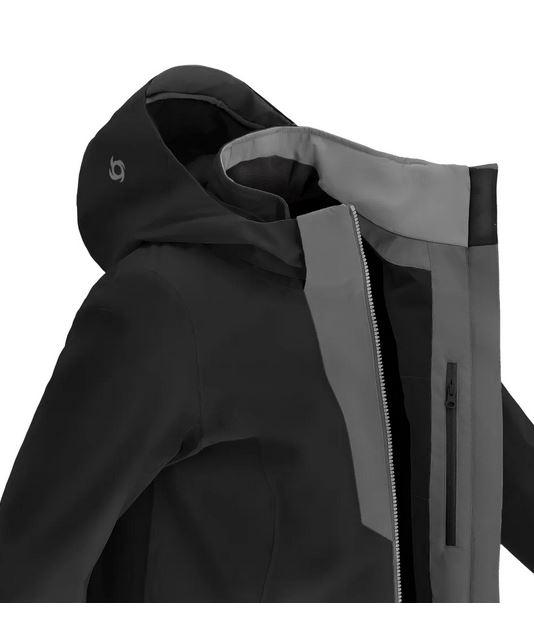 Parka Térmica Impermeable Vito Mujer  - Color: Negro