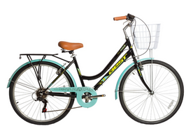 Bicicleta Paseo Branta City Acero 6V. V-Brake Dama