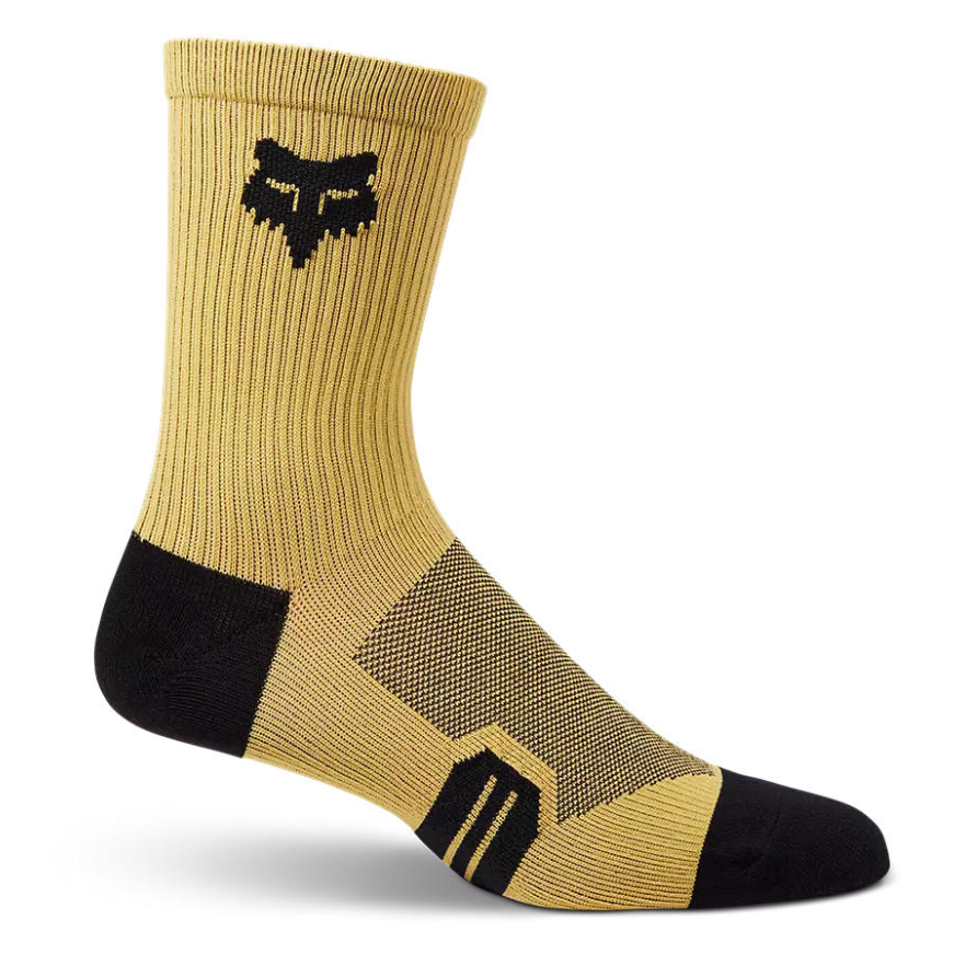 Calcetines Bicicleta Ranger 6" Camo - Color: Amarillo