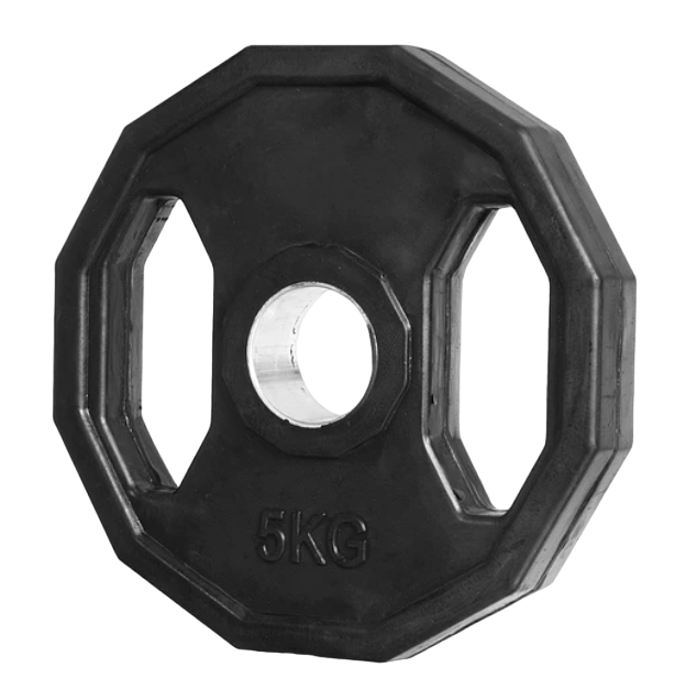 Disco De Peso De Goma 5 Kg -