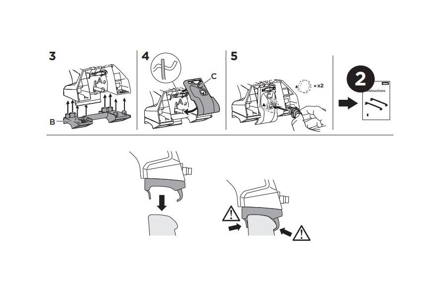 Kit De Anclaje Peugeot 3008-5008 5 Dr -