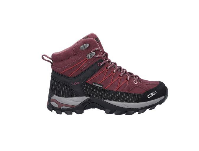 Miniatura Zapato Mujer Rigel Mid - Color: Bordo/Negro