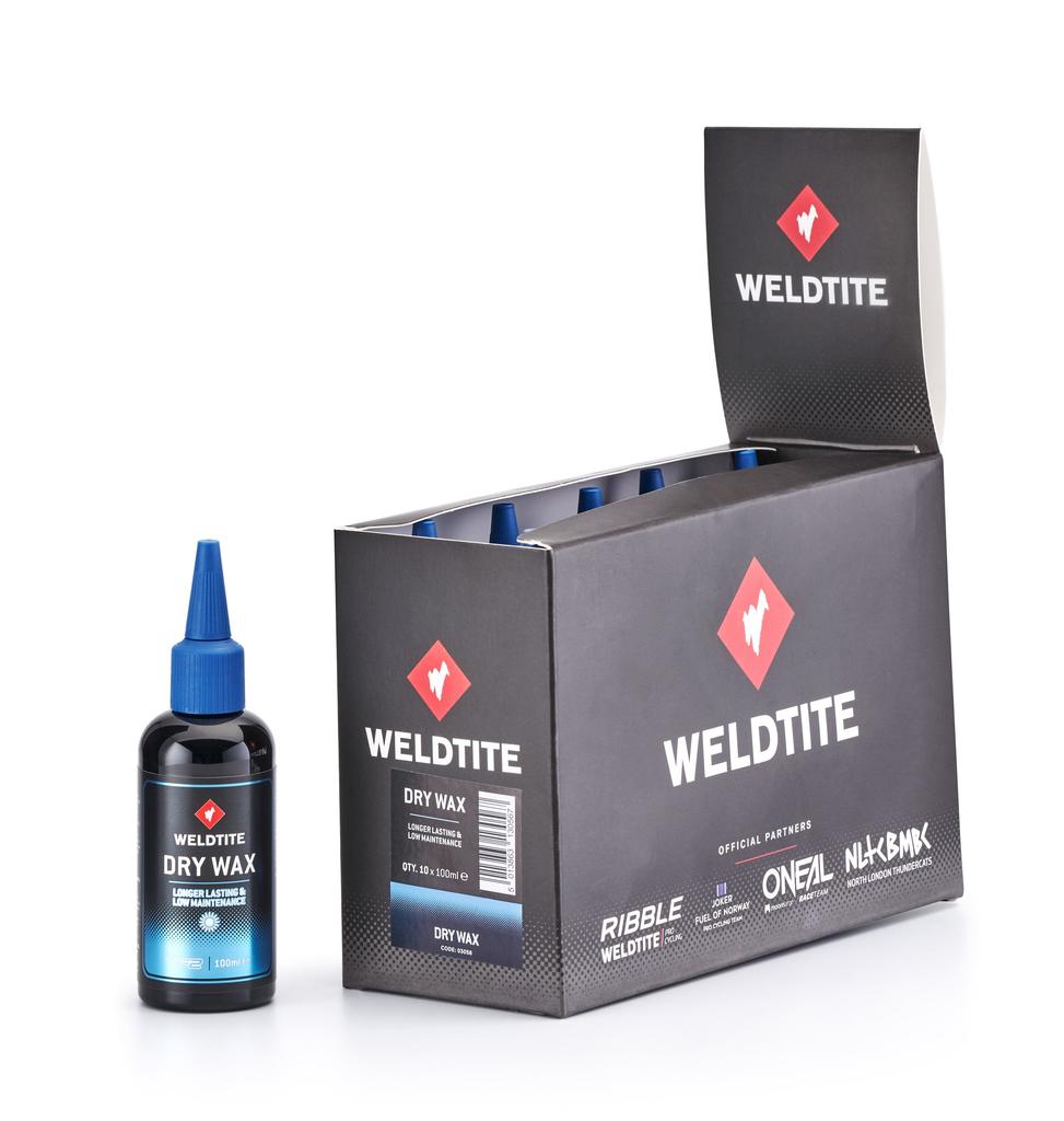 Lubricante de Cadena Dry Wax Seco 100 ml - Formato: Pack 10 unidades