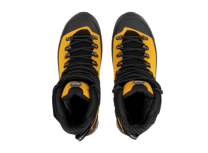 Miniatura Zapatos Hombre Ortles Ascent Mid Gtx - Color: Negro/Amarillo