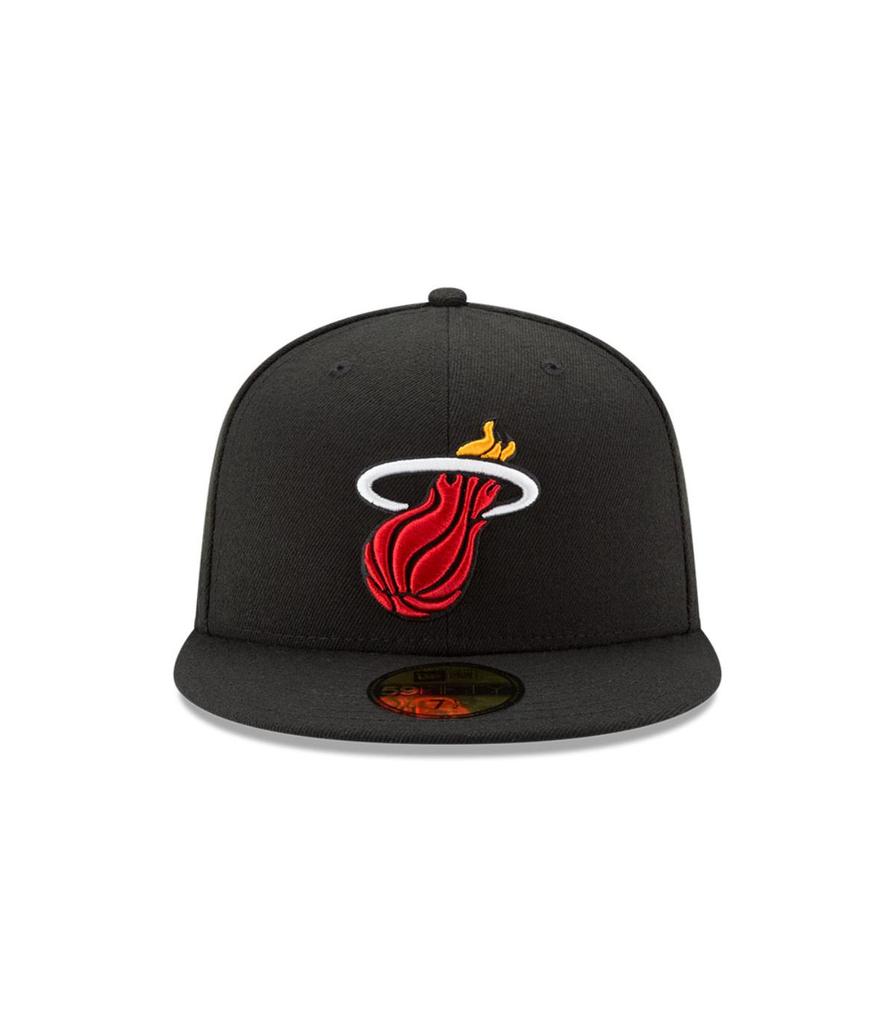 Gorra 59Fifty Miami Heat NBA Clasicos - Color: Negro